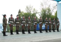 Licealiści ZSP Rymanów z musztrą paradną na mistrzostwach świata _13