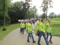 Licealiści ZSP Rymanów z musztrą paradną na mistrzostwach świata _1