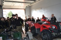 Rymanowscy licealiści z wizytą w jednostkach ratowniczych _15