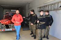 Rymanowscy licealiści z wizytą w jednostkach ratowniczych _17