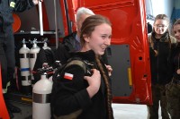 Rymanowscy licealiści z wizytą w jednostkach ratowniczych _27