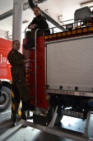 Rymanowscy licealiści z wizytą w jednostkach ratowniczych _42