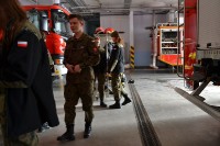 Rymanowscy licealiści z wizytą w jednostkach ratowniczych _43