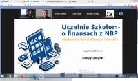 Uczelnie Szkołom – o finansach z NBP. Akademicki Portfel Wiedzy o Finansach_5
