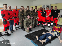 Uczniowie LO odwiedzili Centrum Symulacji Medycznej w Sanoku