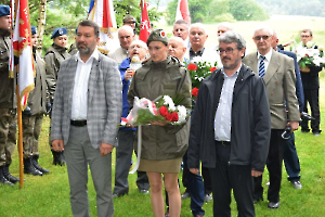 Uczniowie rymanowskiej mundurówki uświetnili obchody 77. rocznicy powołania WOP podczas uroczystości w Jasielu