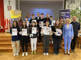 Konkurs matematyczny: „Kwadrat wiedzy czy sześcian szczęścia”