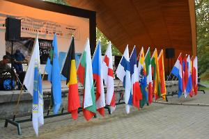 Rymanowscy licealiści uświetnili ceremonię zakończenia Mistrzostw Europy