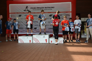 Bartosz Rajchel i Izabela Marek medalistami ogólnopolskich zawodów w biathlonie letnim.