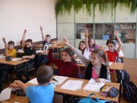 Coś wisi w powietrzu - lekcja w klasie 4a w ramach projektu Stop smog