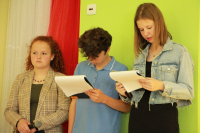 Pożegnanie klas 8 przez klasy 7