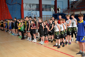 Finał wojewódzki Igrzysk Dzieci w koszykówce 3x3 chłopców