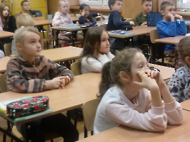Spotkanie z górnikiem w klasach drugich
