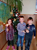 Wigilia w klasach pierwszych