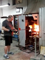 Wizyta uczniów SP w hucie 