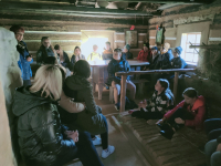 Wycieczka klasy 5a i 5b do Muzeum Budownictwa Ludowego w Sanoku