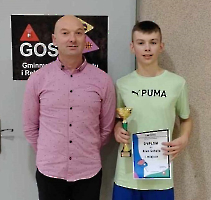 Patrycja Oberc, Bartosz Macnar, Alan Gubała i Kacper Rabada medalistami Gminnej Olimpiady Tenisa Stołowego