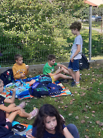 Piknik integracyjny klas drugich