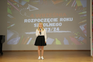 Rozpoczęcie roku szkolnego 2023/2024 w Szkole Podstawowej