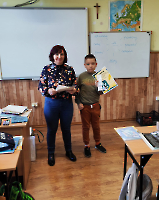 Konkurs czytelniczy w klasie 3b