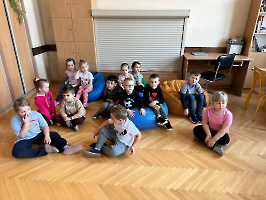 Lekcja biblioteczna w Oddziale Przedszkolnym
