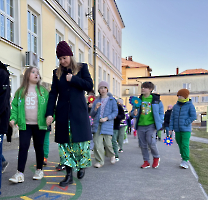 Pierwszy dzień wiosny w Szkole Podstawowej w Rymanowie