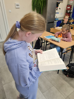 Dzień Głośnego Czytania w klasie 5b
